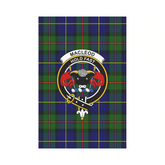 Clan MacLeod Tartan Crest Garden Flag OF11 Clan Garden Tartan Today