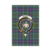 Clan Wood Tartan Crest Garden Flag AR85 Clan Wood Tartan Today