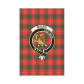 Clan MacFie Tartan Crest Garden Flag MR36 Clan MacPhee_MacFie Tartan Today