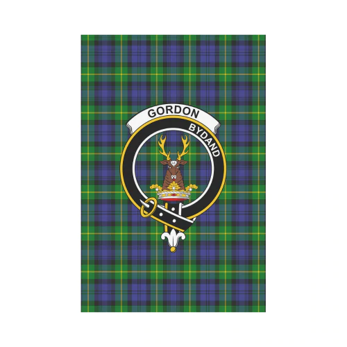 Clan Gordon Modern Tartan Crest Garden Flag IU73 Clan Gordon Tartan Today