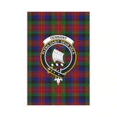 Clan Tennant Tartan Crest Garden Flag PB84 Clan Tennant Tartan Today
