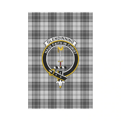 Clan Glendinning Tartan Crest Garden Flag XH20 Clan Glen Tartan Today