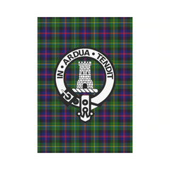 Clan Malcolm II Tartan Crest Garden Flag NM37 Clan Malcolm Tartan Today