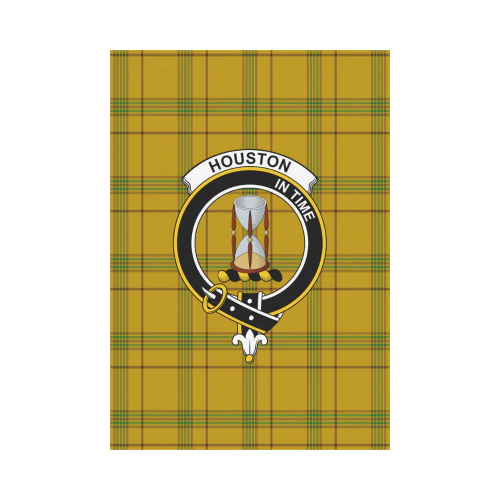 Clan Houston Glen Tartan Crest Garden Flag PF41 Clan Houston Tartan Today
