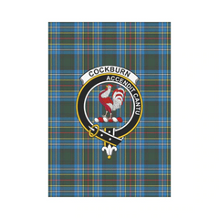 Clan Cockburn Modern Tartan Crest Garden Flag UG67 Clan Cockburn Tartan Today