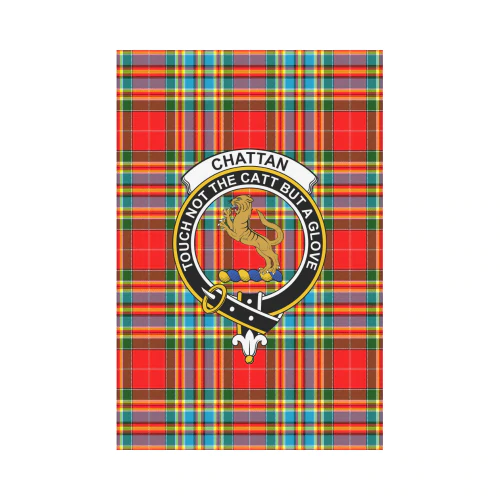 Clan Chattan Tartan Crest Garden Flag HX52 Clan Chattan Tartan Today