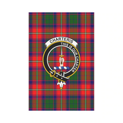 Clan Charteris District Tartan Crest Garden Flag HH99 Clan Charteris Tartan Today
