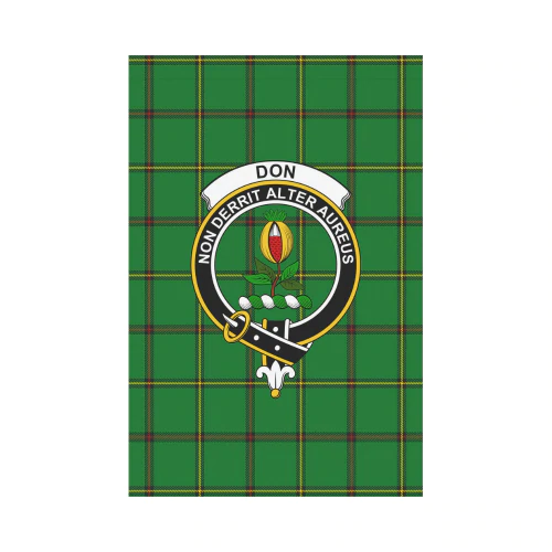 Clan Don (Tribe-Of-Mar) Tartan Crest Garden Flag NO69 Clan Mar Tartan Today