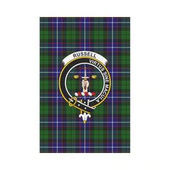 Clan Russell Tartan Crest Garden Flag YB86 Clan Russell Tartan Today
