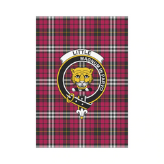 Clan Little Tartan Crest Garden Flag YS33 Clan Little Tartan Today