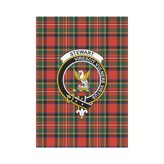 Clan Stewart Tartan Crest Garden Flag ML12 Clan Stewart Tartan Today