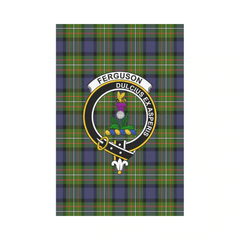 Clan Fergusson Modern Tartan Crest Garden Flag WR48 Clan Fergusson Tartan Today