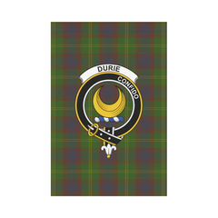 Clan Durie Tartan Crest Garden Flag NY90 Clan Durie Tartan Today