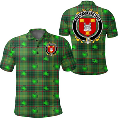 Clan Redmond Clan Polo Shirt - Shamrock Style 1 XZ30 Redmond Tartan - Shamrock Style 1 Tartan Polo