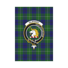 Clan Oliphant Modern Tartan Crest Garden Flag MK70 Clan Oliphant Tartan Today