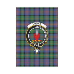 Clan Logan Ancient Tartan Crest Garden Flag JD62 Clan Logan Tartan Today