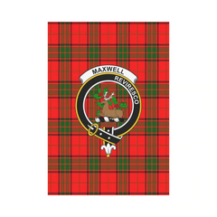 Clan Maxwell Modern Tartan Crest Garden Flag NC29 Clan Maxwell Tartan Today
