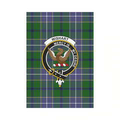 Clan Wishart Hunting Tartan Crest Garden Flag LO98 Clan Wishart Tartan Today