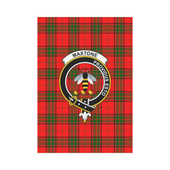 Clan Maxtone Tartan Crest Garden Flag VZ57 Clan Maxtone Tartan Today