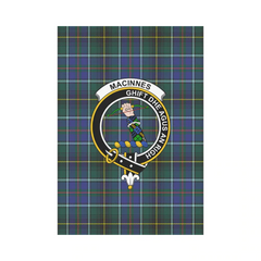 Clan MacInnes Modern Tartan Crest Garden Flag GH89 Clan MacInnes Tartan Today