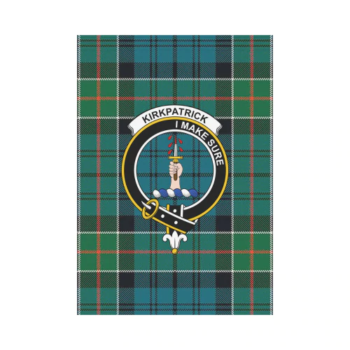 Clan Kirkpatrick Tartan Crest Garden Flag NN76 Clan Kirk Tartan Today