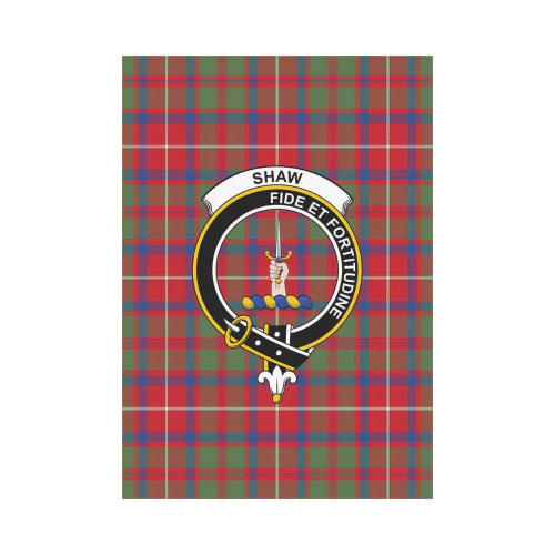 Clan Shaw Of Tordarroch Tartan Crest Garden Flag WC34 Clan Shaw Tartan Today