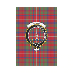 Clan Shaw Of Tordarroch Tartan Crest Garden Flag WC34 Clan Shaw Tartan Today