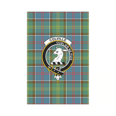 Clan Colville District Tartan Crest Garden Flag GL47 Clan Colville Tartan Today