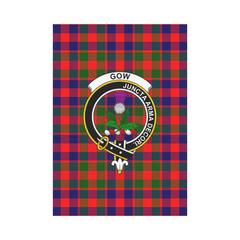 Clan Gow Of Skeoch Tartan Crest Garden Flag BG97 Clan Gow Tartan Today