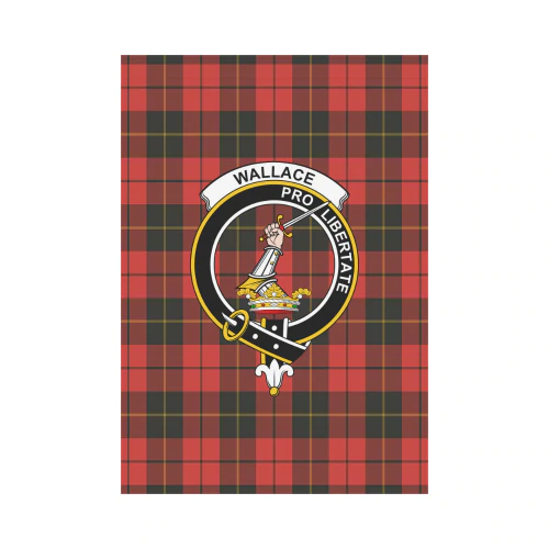 Clan Wallace Weathered Tartan Crest Garden Flag EJ14 Clan Wallace Tartan Today