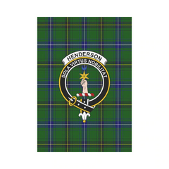 Clan Henderson Modern Tartan Crest Garden Flag DY49 Clan Henderson Tartan Today