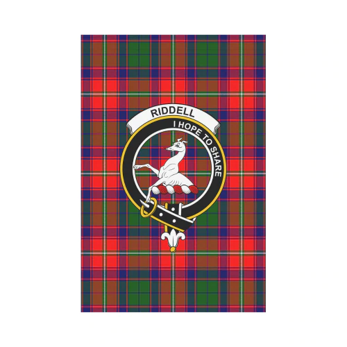 Clan Riddell Tartan Crest Garden Flag YQ88 Clan Riddell Tartan Today