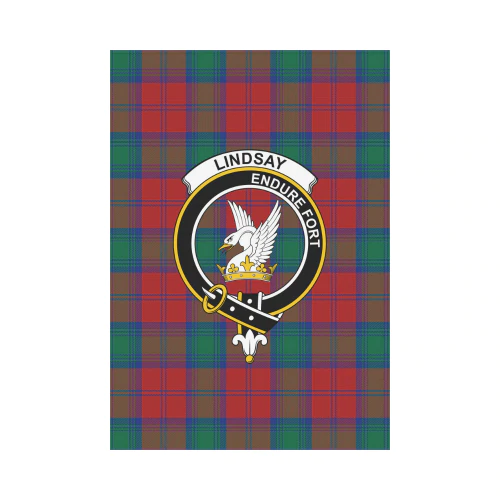 Clan Lindsay Modern Tartan Crest Garden Flag NO40 Clan Lindsay Tartan Today
