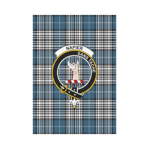 Clan Napier Modern Tartan Crest Garden Flag YC38 Clan Napier Tartan Today