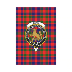 Clan Gow Of Mcgouan Tartan Crest Garden Flag BF16 Clan Gow Tartan Today