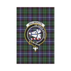 Clan Galbraith Modern Tartan Crest Garden Flag DM80 Clan Rait Tartan Today
