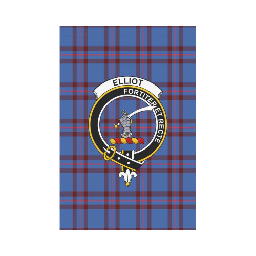 Clan Elliot Modern Tartan Crest Garden Flag GY67 Clan Elliot Tartan Today