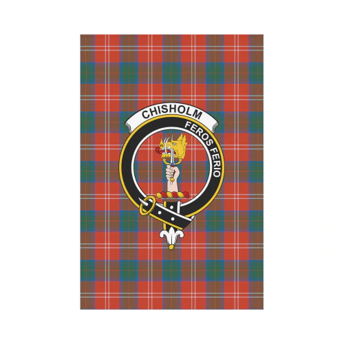 Clan Chisholm Ancient Tartan Crest Garden Flag BF69 Clan Chisholm Tartan Today