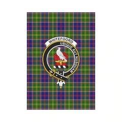 Clan Whitefoord Modern Modern Tartan Crest Garden Flag XZ86 Clan Whitefoord Tartan Today