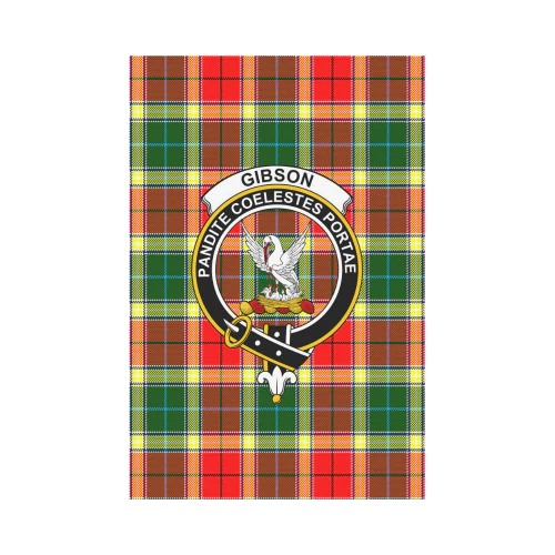 Clan Gibbs Tartan Crest Garden Flag AX85 Clan Gibbs Tartan Today