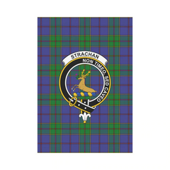 Clan Strachan Tartan Crest Garden Flag XD12 Clan Strachan Tartan Today