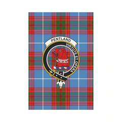 Clan Pentland Tartan Crest Garden Flag ZQ47 Clan Pentland Tartan Today