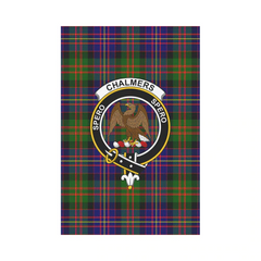 Clan Chalmers Modern Tartan Crest Garden Flag LB63 Clan Chalmers Tartan Today