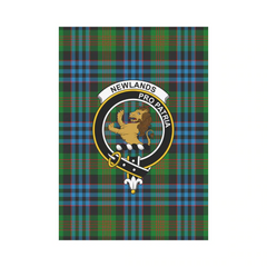Clan Newlands Tartan Crest Garden Flag SD38 Clan Newlands Tartan Today
