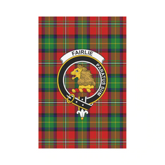 Clan Fairlie Modern Tartan Crest Garden Flag GW92 Clan Fairlie Tartan Today