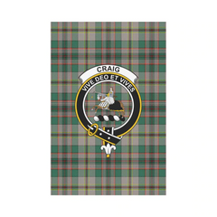 Clan Craig Ancient Tartan Crest Garden Flag WD49 Clan Craig Tartan Today