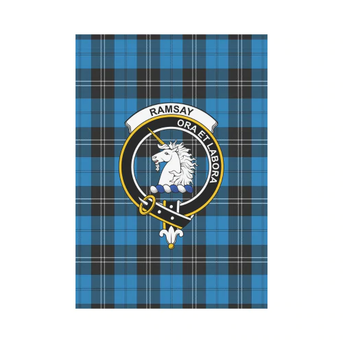 Clan Ramsay Blue Ancient Tartan Crest Garden Flag KT92 Clan Ramsay Tartan Today