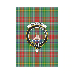 Clan Muirhead Tartan Crest Garden Flag WY60 Clan Muir_More Tartan Today