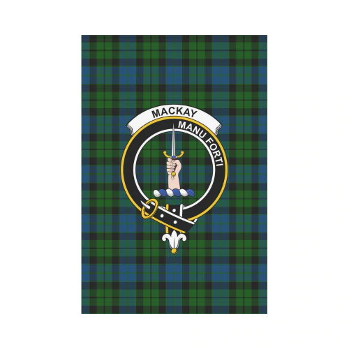 Clan MacKay Modern Tartan Crest Garden Flag JL59 Clan MacKay Tartan Today