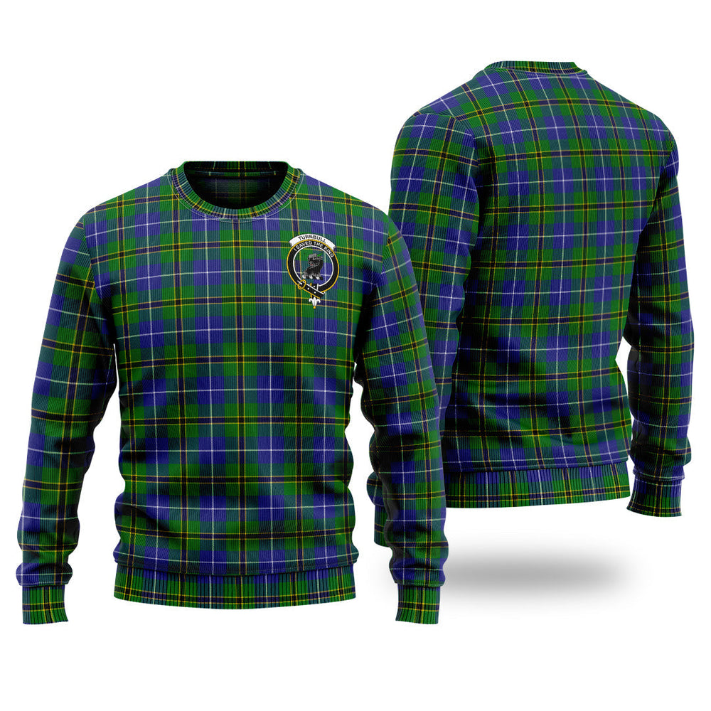Clan Turnbull Hunting Tartan Christmas Ugly Sweater FS26 Turnbull Hunting Tartan Tartan Sweater